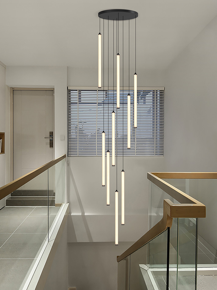 Interior Design Youtube - Nordic Strip Kroonluchter Led Ronde Buis