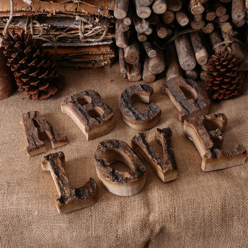 Interior Design Quotes - Houten Letters Home Decor Alfabet Nummer