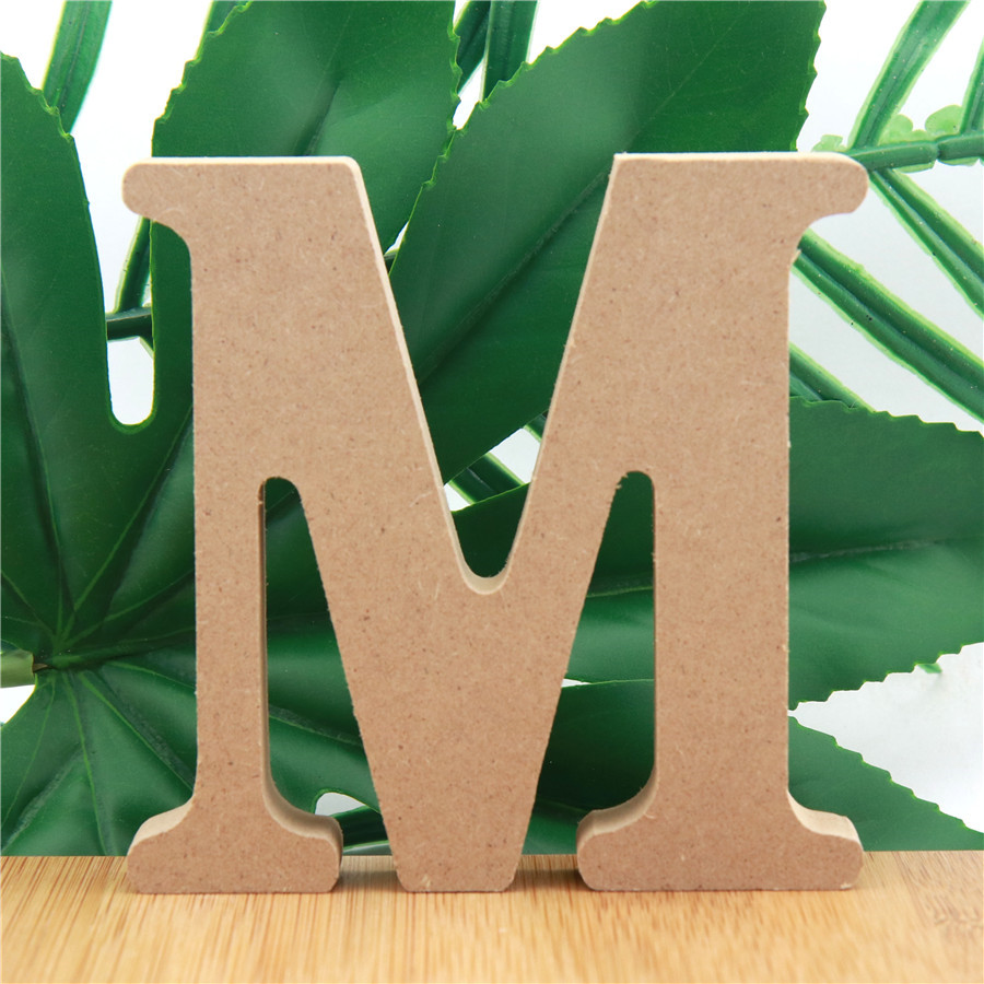 1Pc 10Cm Houtkleur Houten Lett - Interior Design Quotes recensie en prijs