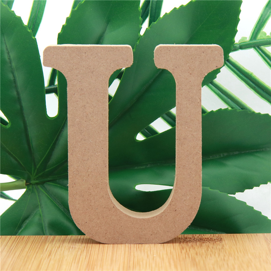 1Pc 10Cm Houtkleur Houten Lett - Interior Design Quotes recensie en prijs
