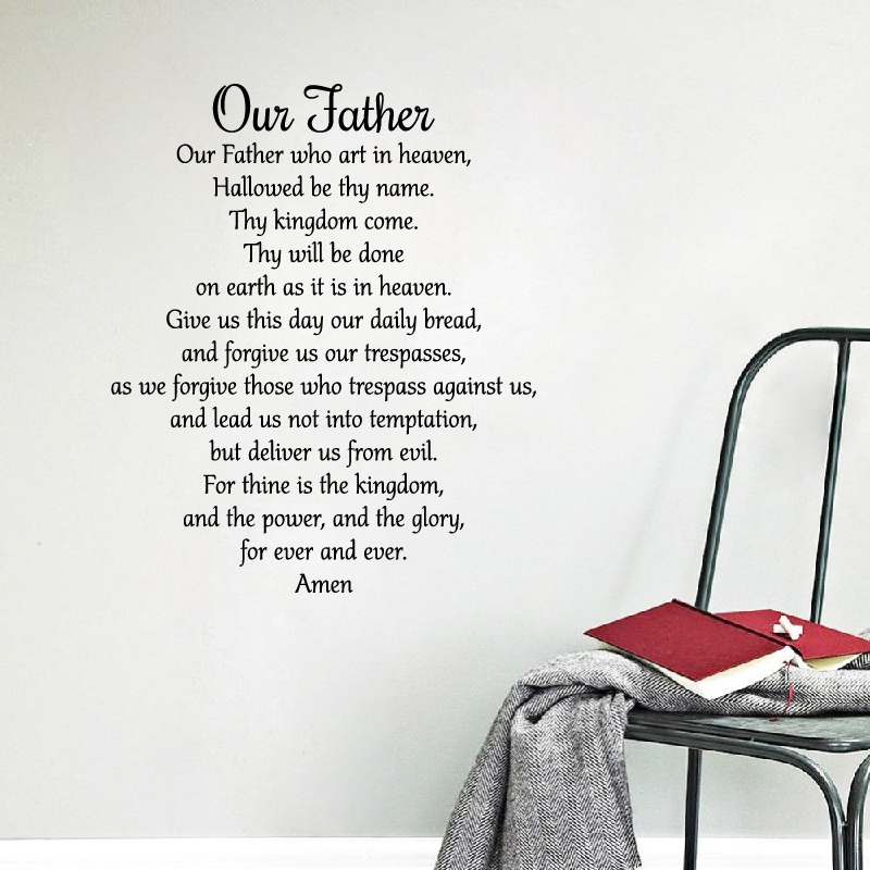 Onze Vader Het Onze Vader Deca - Interior Design Quotes recensie en prijs