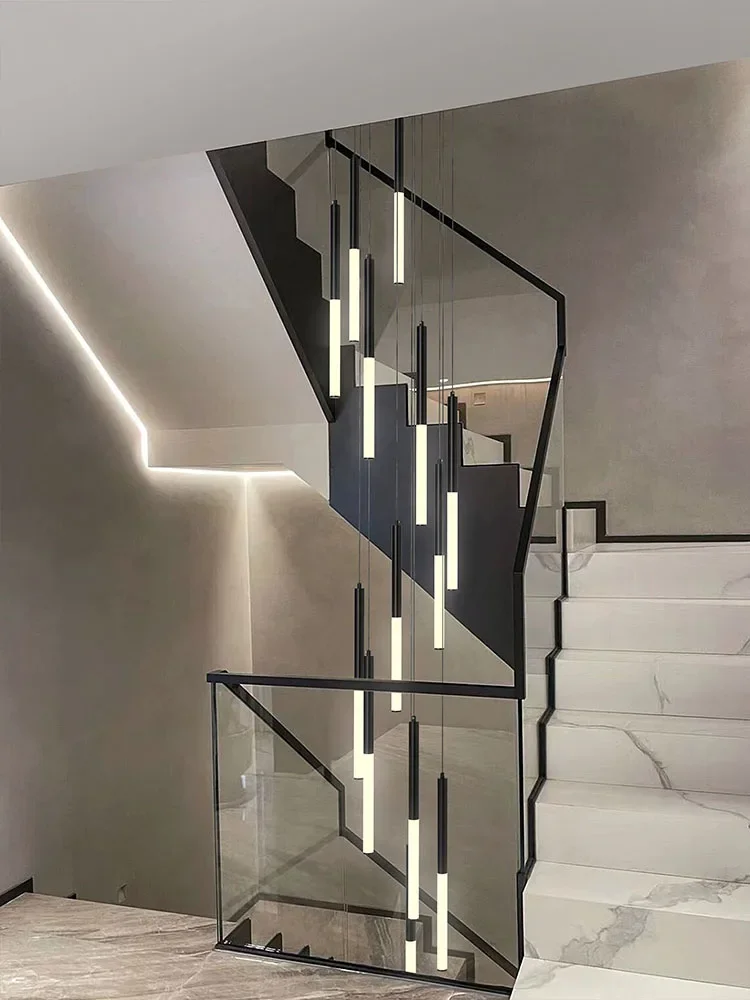 Moderne LED creatieve zwarte r - Interior Design Youtube recensie en prijs