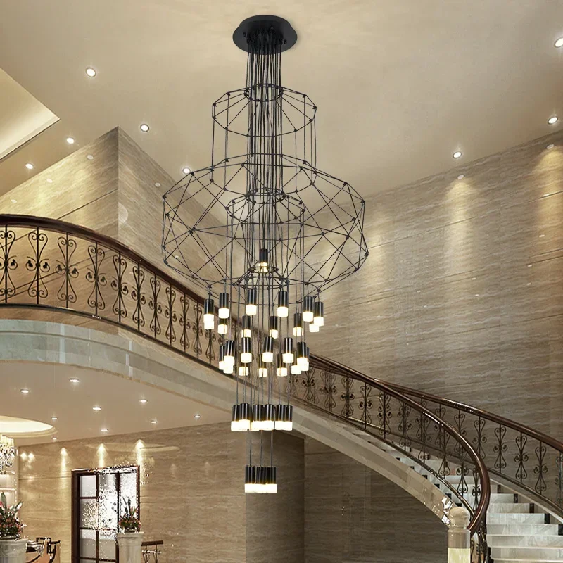 Moderne creatieve trap led-kro - Interior Design Elements recensie en prijs