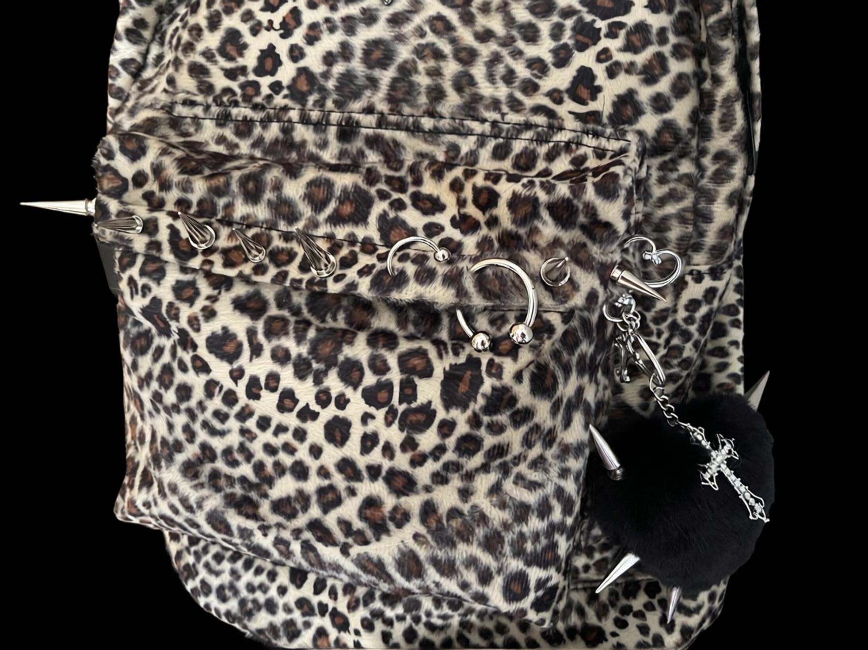 Ruime rugzak met luipaardprint - Interior Design Women recensie en prijs