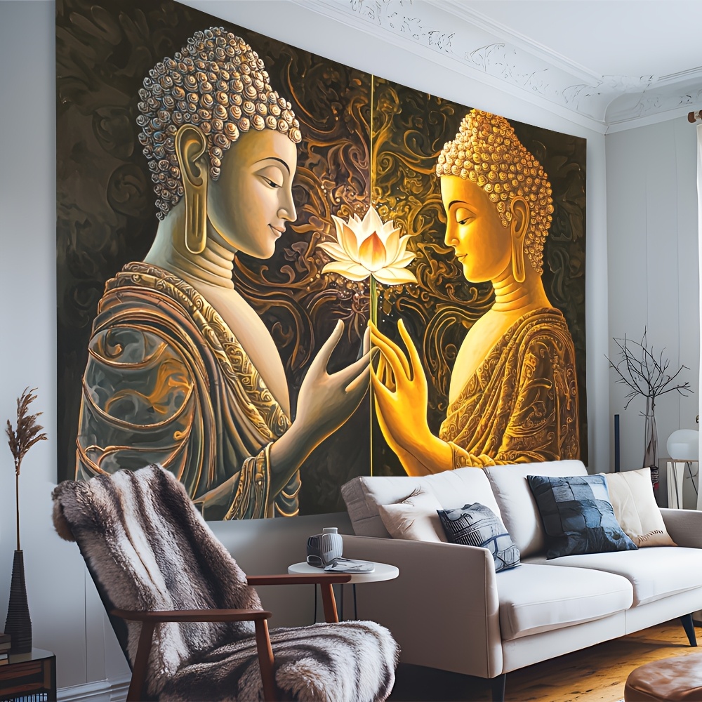 Boeddha Lotus Wandtapijt Spiri - Interior Design Zen Style recensie en prijs