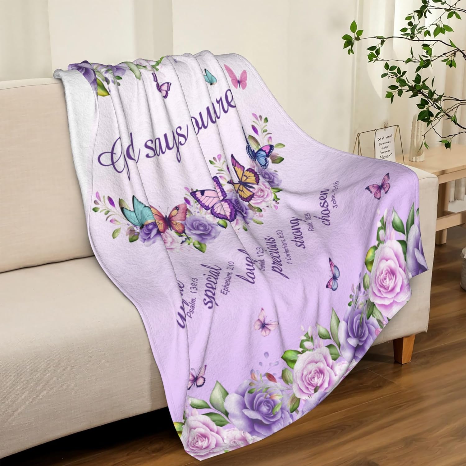 Paarse rozen vlinders geloof c - Interior Design Quotes recensie en prijs