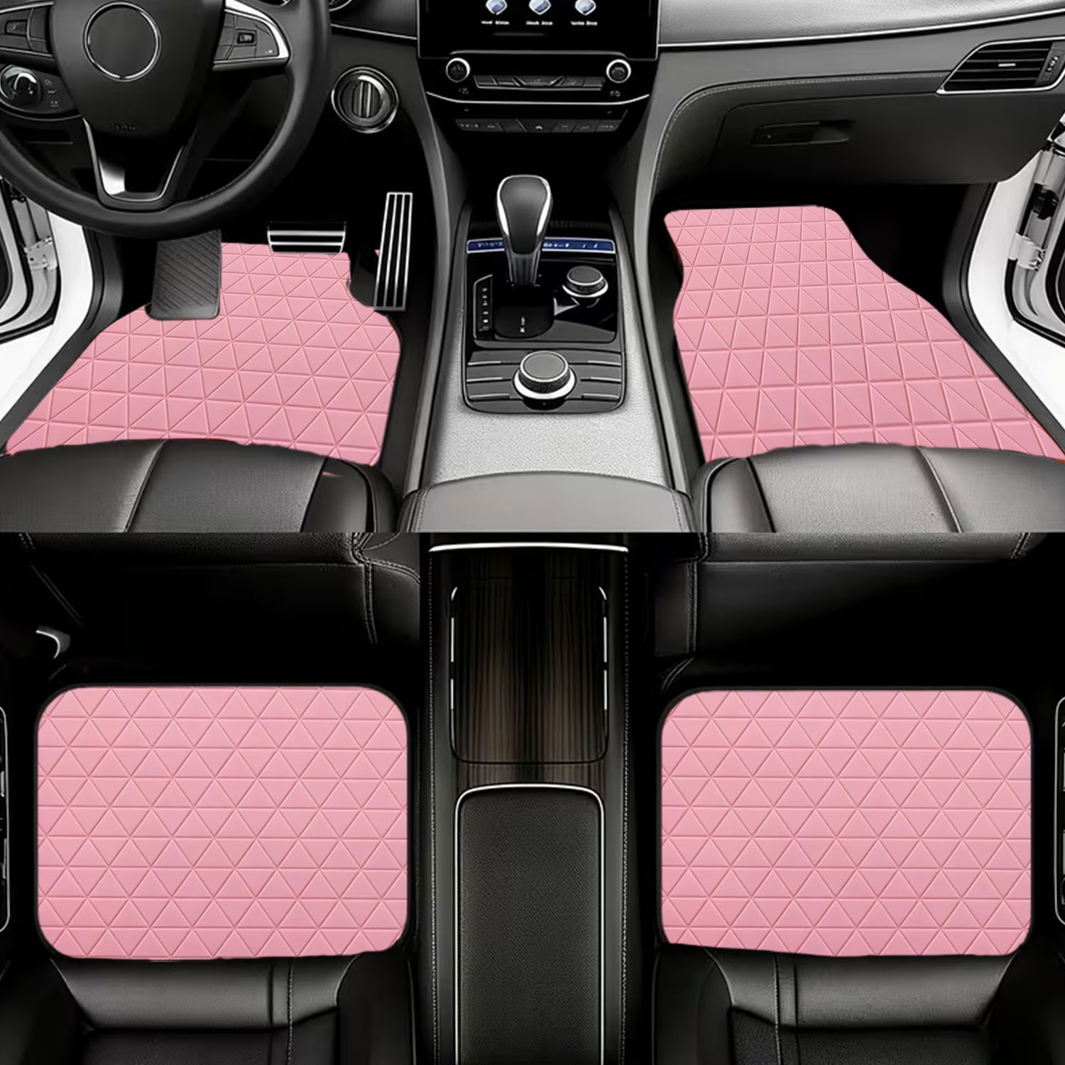 Set van 4 autovloermatten met  - Interior Design Grid recensie en prijs