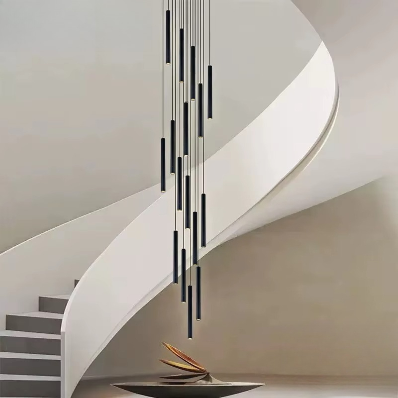 Moderne zwarte design LED kroo - Interior Design Youtube recensie en prijs