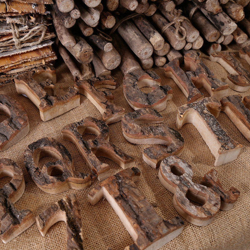 Houten Letters Home Decor Alfa - Interior Design Quotes recensie en prijs