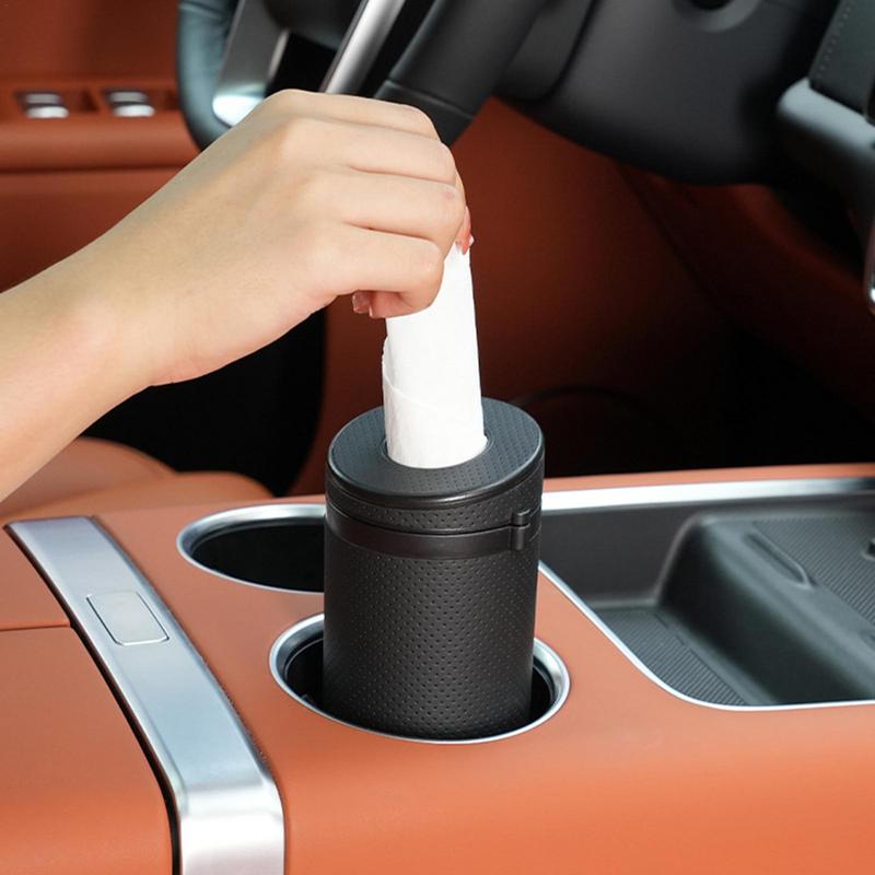 Auto Tissue Container Cilinder - Interior Design Youtube recensie en prijs