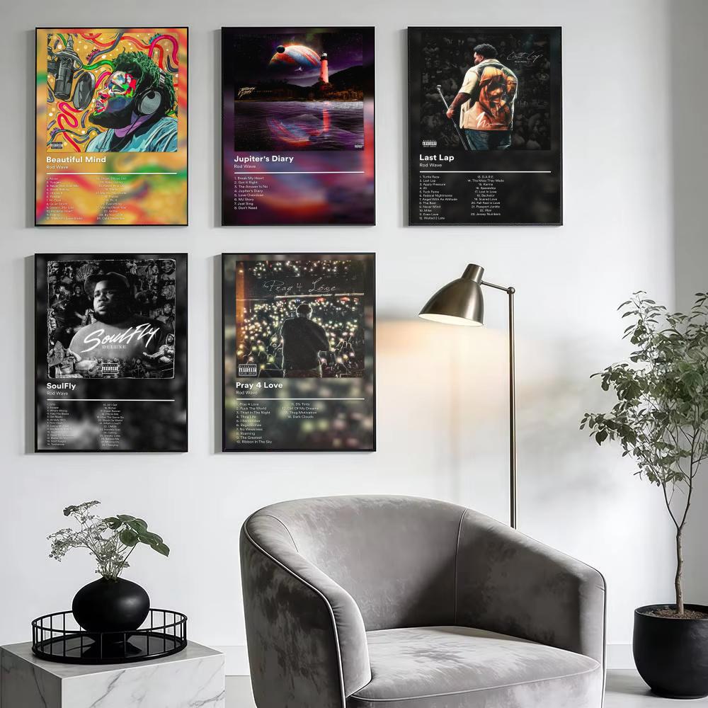 Emotionele Rap R-Rod Wave Post - Interior Design Minimalist recensie en prijs